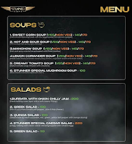 Stunner Cafe menu 1