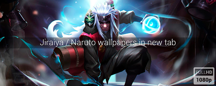 Jiraiya / Naruto Wallpapers New Tab marquee promo image