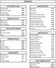 Wood Box Cafe menu 5