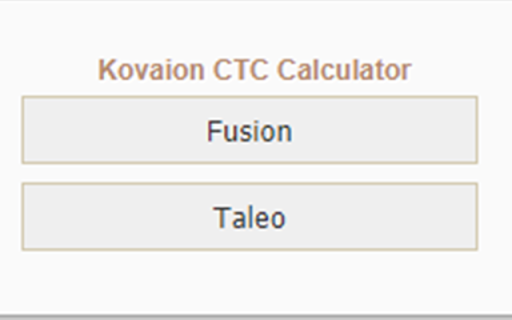 Kovaion CTC Calculator