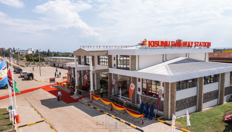 The new ultra-modern Kisumu Railway Station