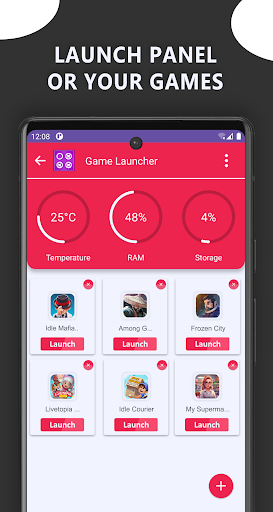 Screenshot Game Launcher App Launcher