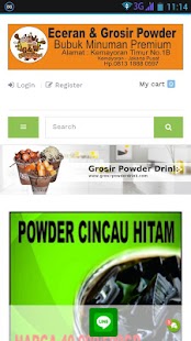 grosir powder - náhled