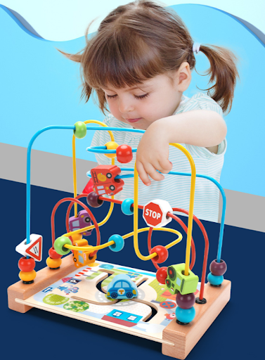 Title 3, Walking Maze Toddler Ball Toys Enhances Fine Mo...