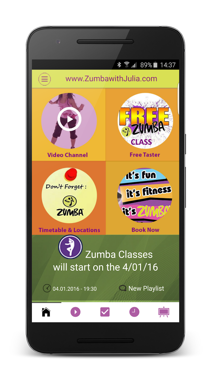 Zumba With Julia Screen 1