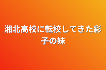 湘北高校に転校してきた彩子の妹