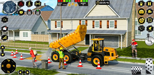 Road Construction Truck Game