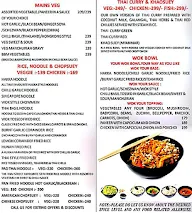 Let's Wok menu 1