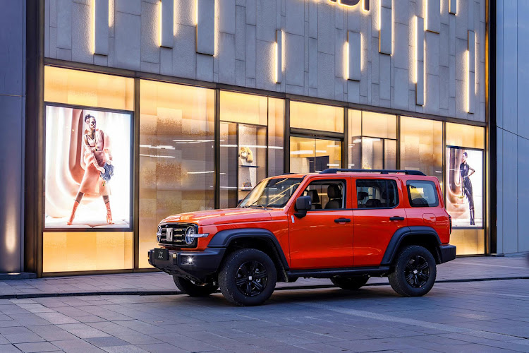 The Tank 300 has Wrangler-esque appeal.