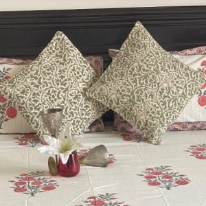 buy cotton quilted pillow covers online