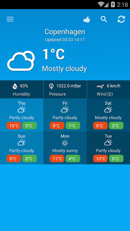 Weather Denmark - 1.0.5 - (Android)