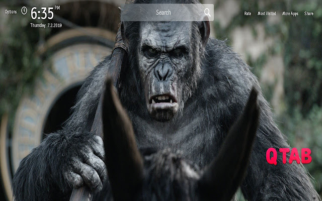 Planet Of The Apes Wallpapers Movie New Tab