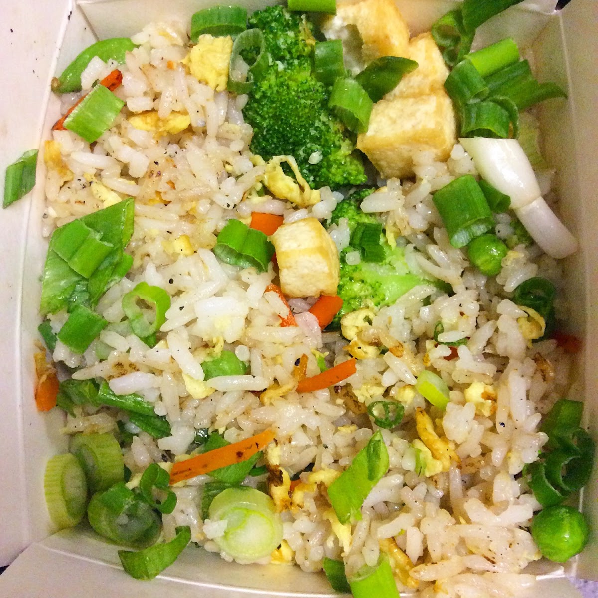 Gluten Free Fried Rice Add Tofu