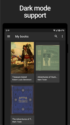 Screenshot Lithium: EPUB Reader