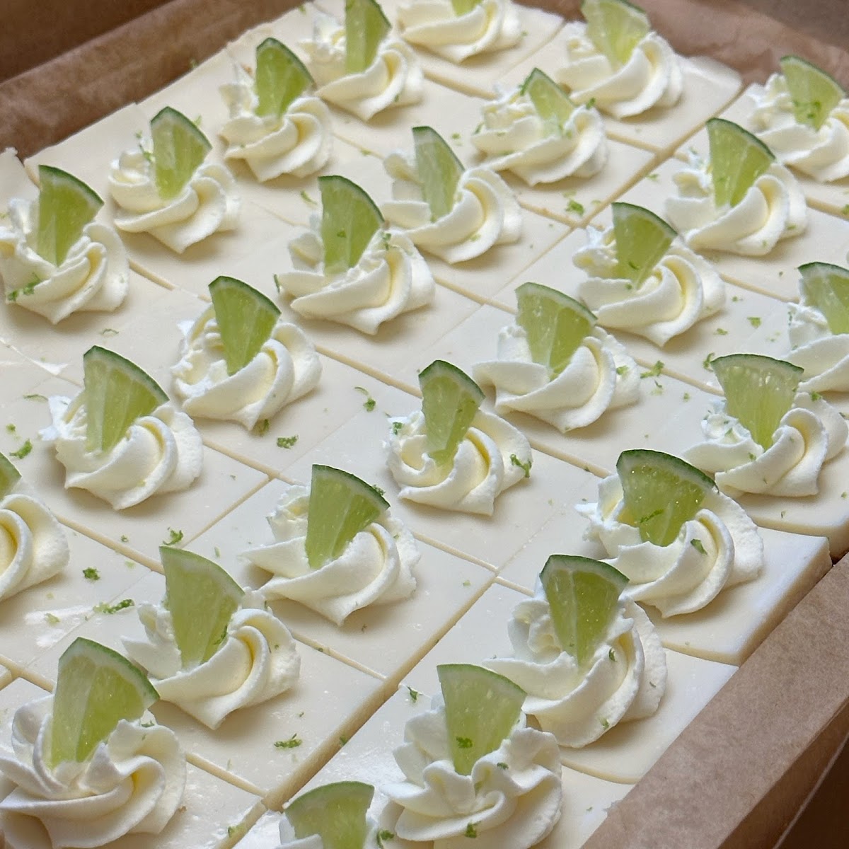 Key Lime Pie Bars. (Gluten & Nut Free)