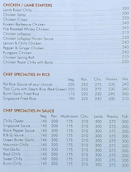 Minakshi bar menu 4