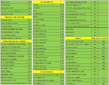 Venky's Dum Biryani menu 