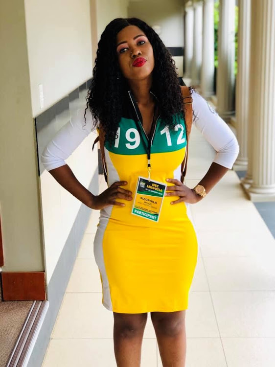 ANC youth league spokesperson Sizophila Mkhize says she was prevented from entering ANC NEC lekgotla venue because her dress was "too short".