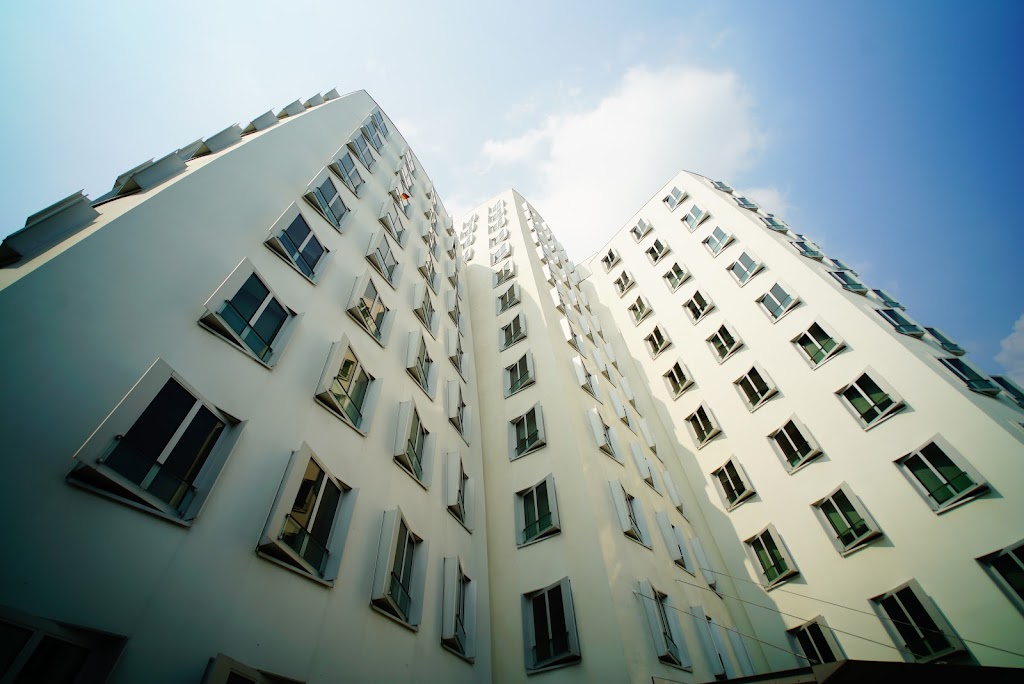 Düsseldorf architecture in Medienhafen