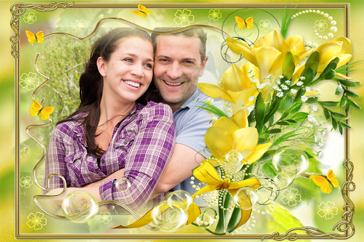 Spring Romance Photo Frames