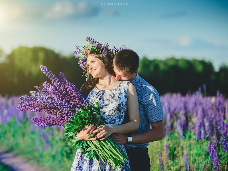 Wedding photographer Marina Zenkina (marinazenkina). Photo of 12 July 2016