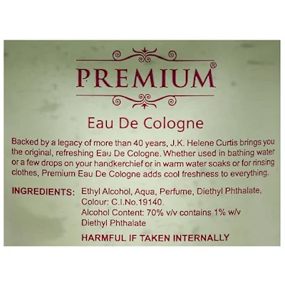 PREMIUM EAU DE COLOGNE 100 ML