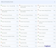 Crunchy Crave menu 1