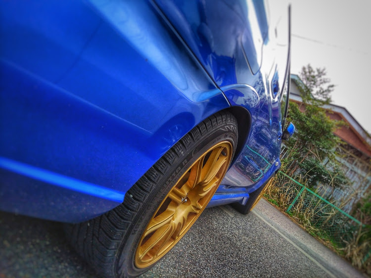 インプレッサ WRX STIのワイトレ取り付け・25㎜・BBSに関するカスタム事例の投稿画像5枚目