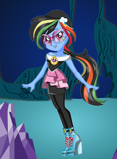 rainbow dash everfree