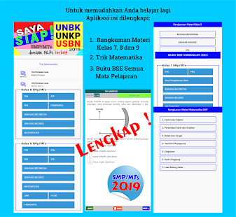 100% Siap Jawab Soal UNBK-USBN-UNKP SMP/MTs(圖3)-速報App