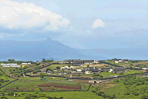 President Jacob Zuma's home in KwaNxamalala, Nkandla.