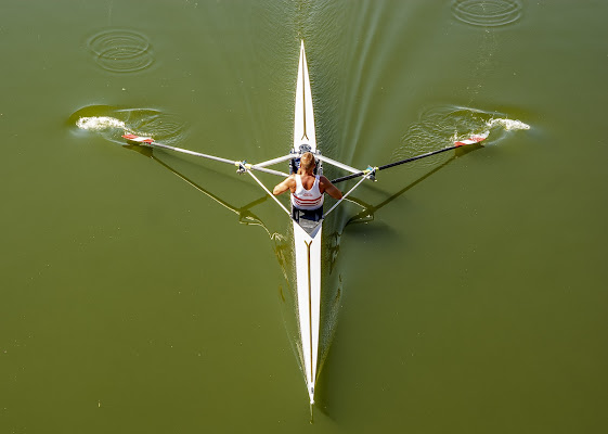 Vogatore sull'Arno di Adri-Mugna