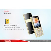 Điện Thoại Masstel Lux 20 4G - Hàng Chính Hãng - Bảo Hành Toàn Quốc