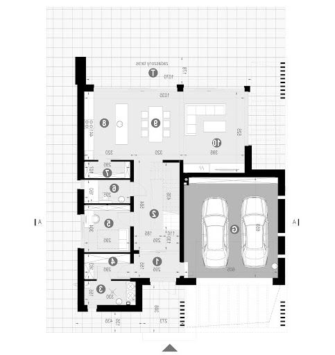 New House 790 w1 - Rzut parteru