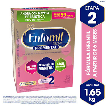 Fórmula Infantil Enfamil 2 Premium x 1650 gr  