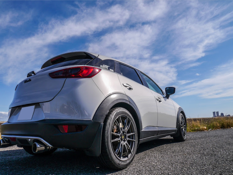 CX-3の曇り空と愛車・いつもの海岸・車検から帰還・明日から乗れない😰・父の日に関するカスタム事例の投稿画像1枚目