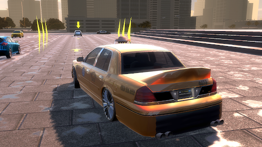 Screenshot Taxi Driving And Race