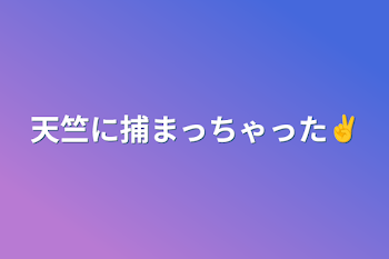 「天竺に捕まっちゃった✌️」のメインビジュアル