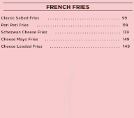 Le Un Pancake menu 1