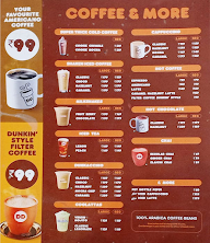 Dunkin' menu 6