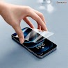 Kính Cường Lực Dùng Cho Các Dòng Iphone 12 Baseus 0.3Mm Full - Glass Super Porcelain Crystal Tempered Glass Film For Ip 12 - Hàng Chính Hãng