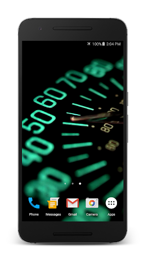 Speedometer 3D Live Wallpaper