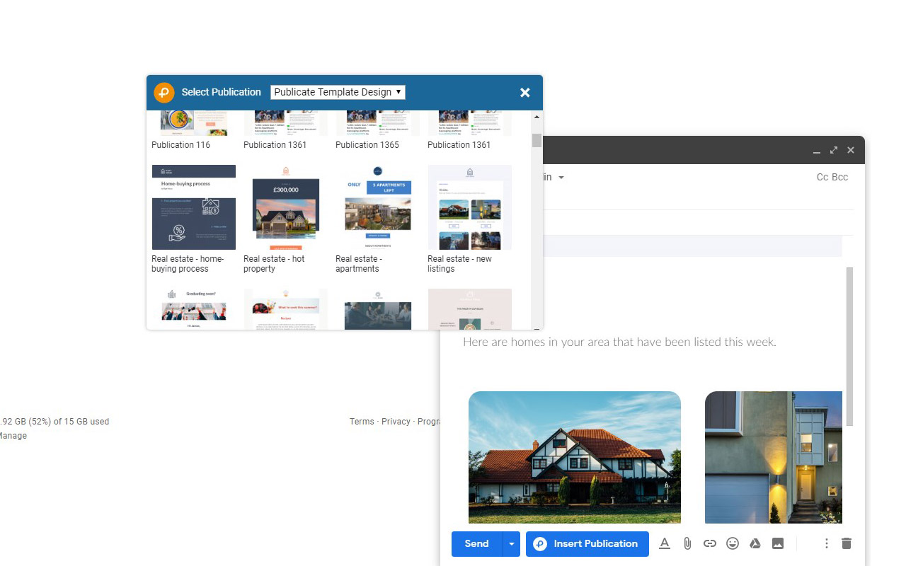 Publicate Chrome extension Preview image 3