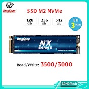 Ổ Cứng Ssd M2 Nvme 128Gb 256Gb 512Gb Kingspec Nx Series 2280 M.2 Pcie