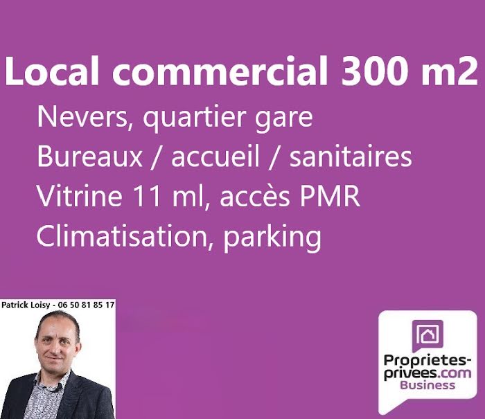 Vente locaux professionnels  300 m² à Nevers (58000), 178 000 €