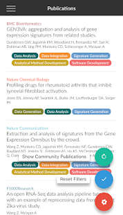 LINCS Project Mobile App - náhled