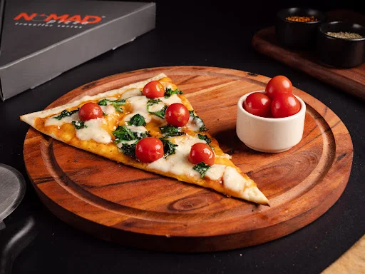 Jumbo Slice - Spinach & Cherry Tomatoes Pizza