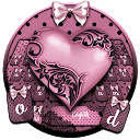 Baixar aplicação Black Lace Heart Keyboard Instalar Mais recente APK Downloader