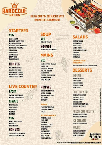 UBQ By Barbeque Nation menu 