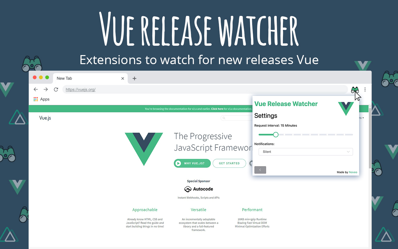 Vue release watcher Preview image 7